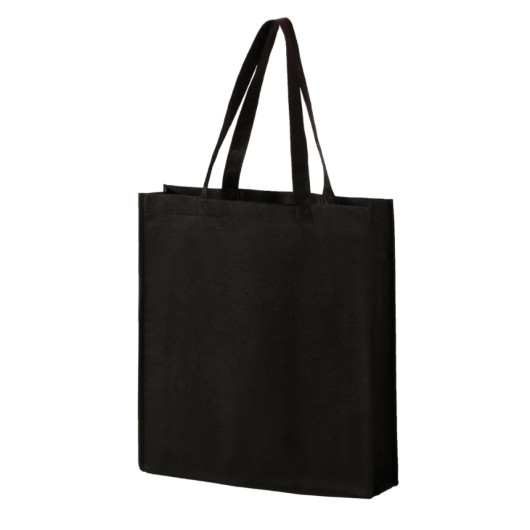 Gusset Tote Bags Black